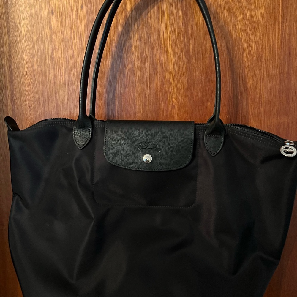 Lonchamp Black Tote Bag
